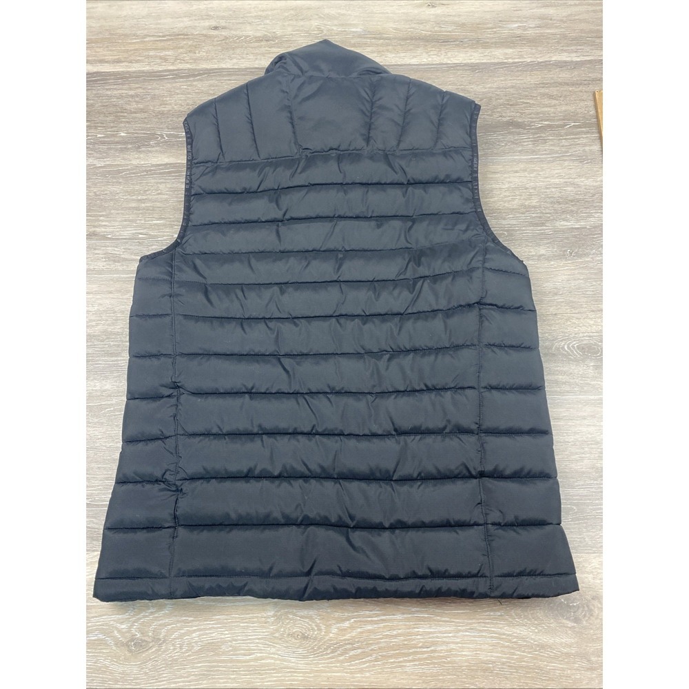 Men's Alaskan Hard Gear Duluth Trading Co Size Small  Black Puffer Puffin Vest - Picture 2 of 7